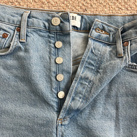 Agolde Riley High Rise Crop - Picture 5 of 7